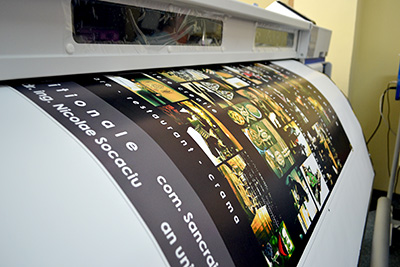 Poster being Printed